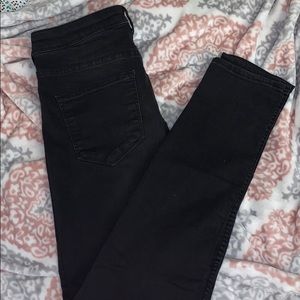 high waisted skinny jeans